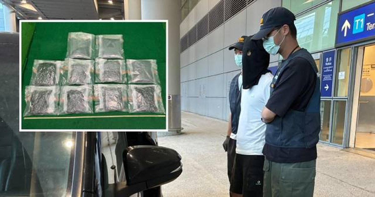 曼谷抵港内地男涉行李藏毒明日提堂
