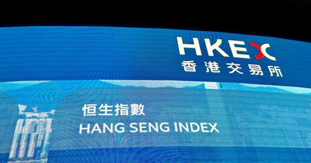 恒指升23点 科指跌逾1% 煤气扬7% 联通挫12%