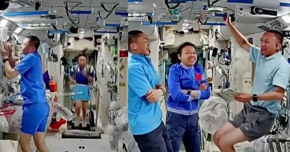 CCTV Releases New Shenzhou-23 Crew Footage; Hong Kong's Lai Ka-ying Using Treadmill in Space
