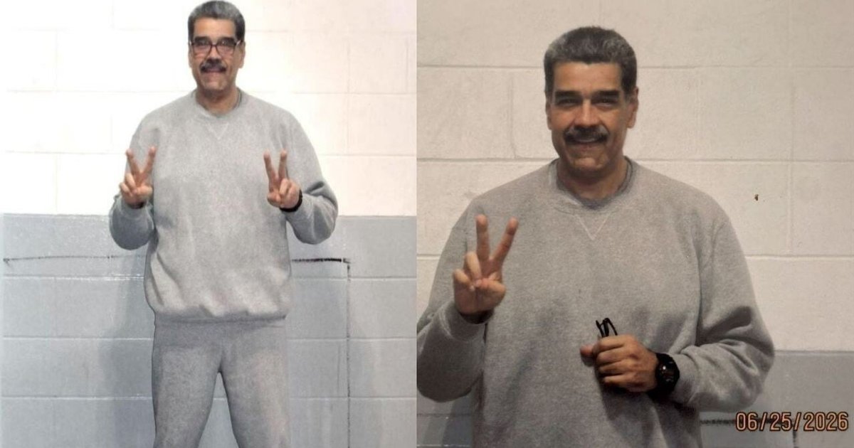 Maduro Posts Prison Photos from New York Detention; Authenticity Questioned