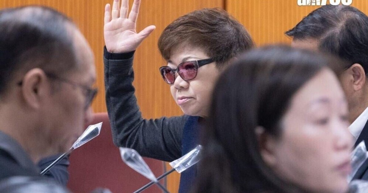 黄碧娇基于健康理由辞任大埔区议员席位 麦美娟表示尊重决定