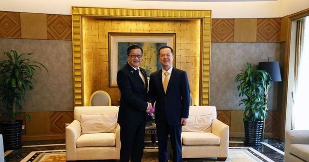陈积志率团访沪 参加国情研修并会见上海纪检领导