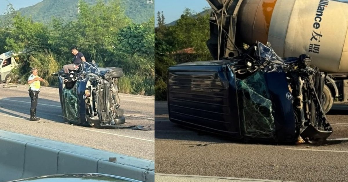 Three-Vehicle Collision on San Tin Highway Leaves Three Injured