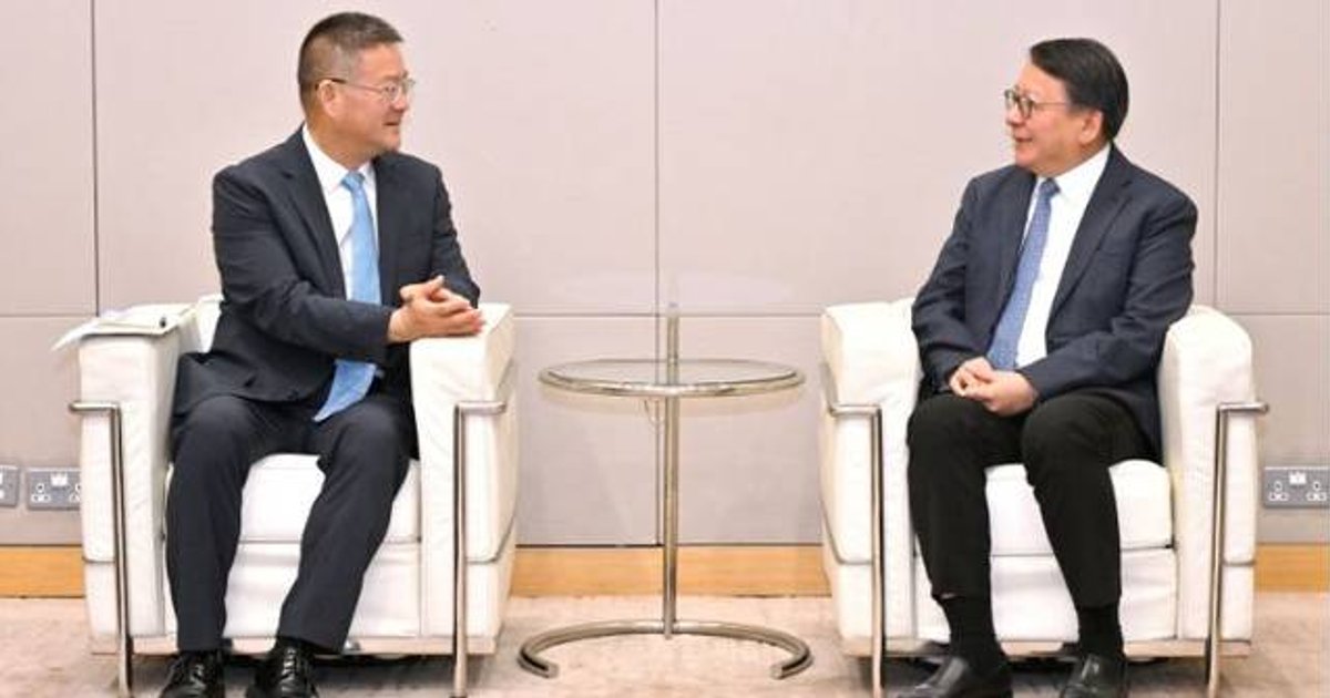 Chan Kwok-ki meets Qinghai vice-governor on green cooperation