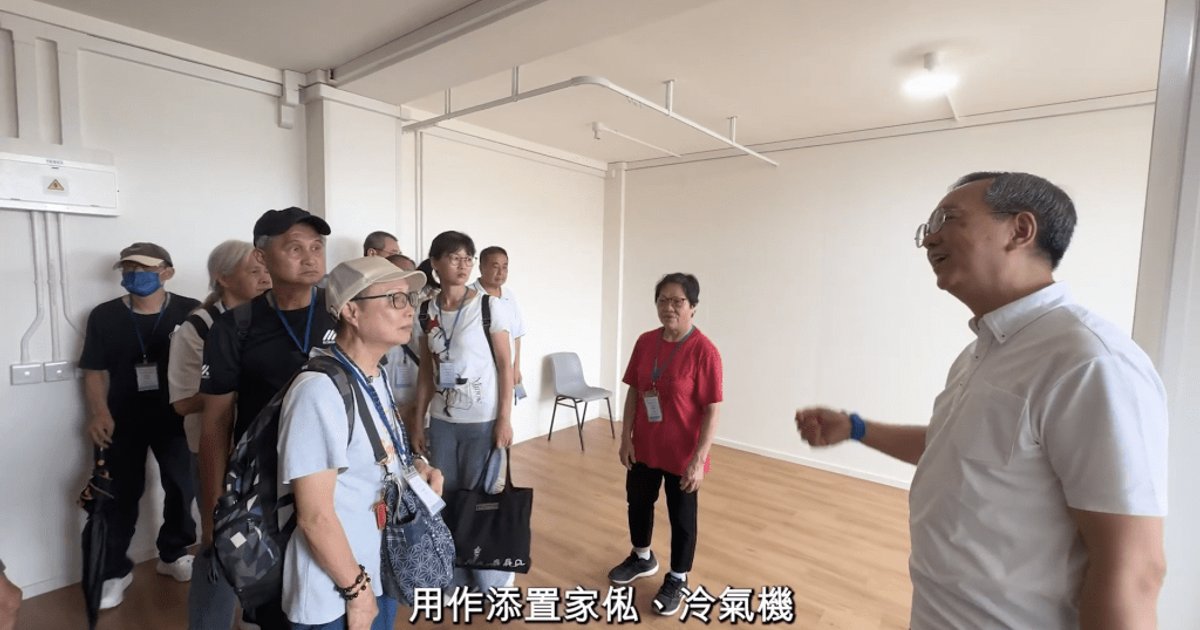 屯門欣寶路簡約公屋即將入伙 房屋局帶街坊睇樓 獲讚社區配套成熟、期待入住