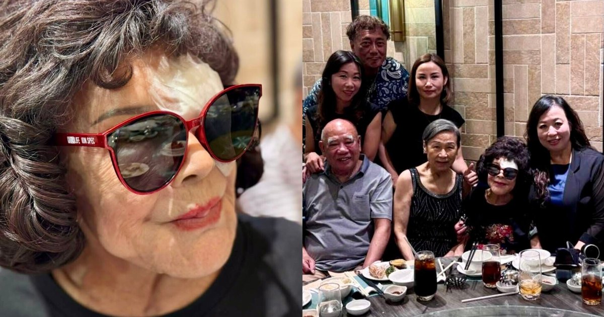 95-Year-Old Hong Kong Entertainment Veteran Wang Ha-wai Undergoes Cataract Surgery, Then Heads Straight to Dinner Party