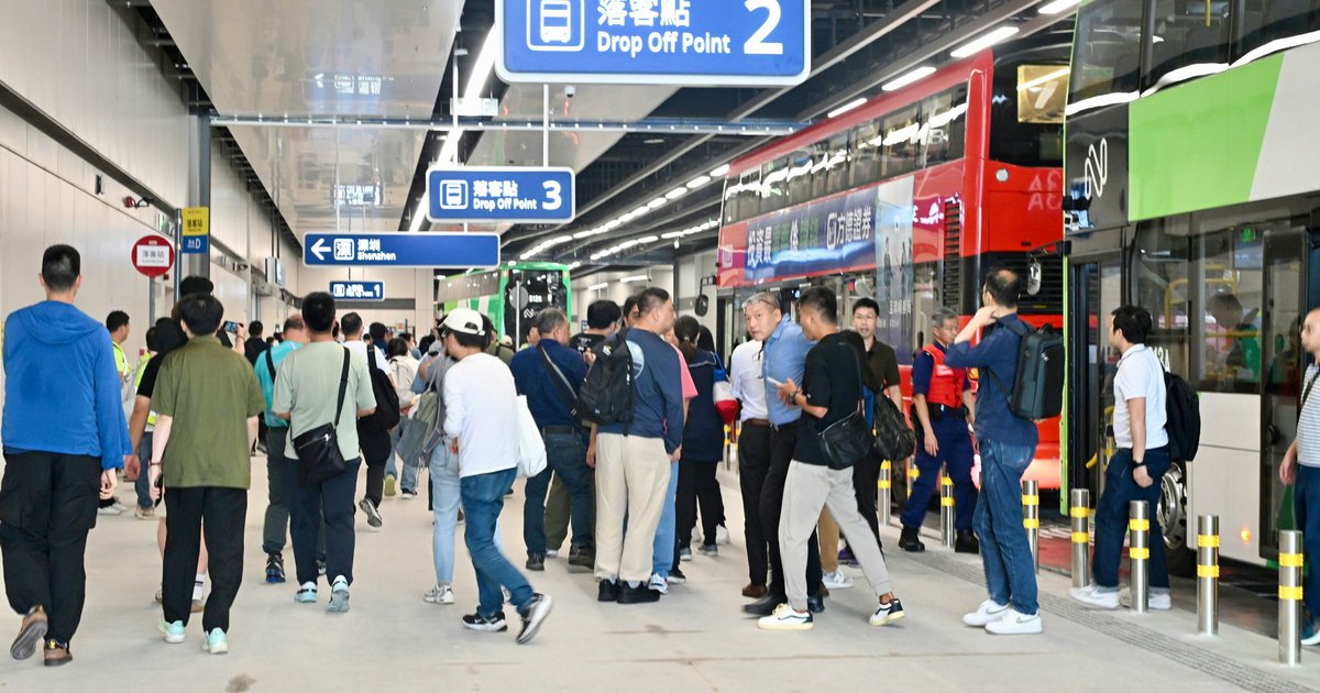 新皇崗口岸|莊豪鋒倡加巴士線直達港島北區 促辦更大型壓力測試