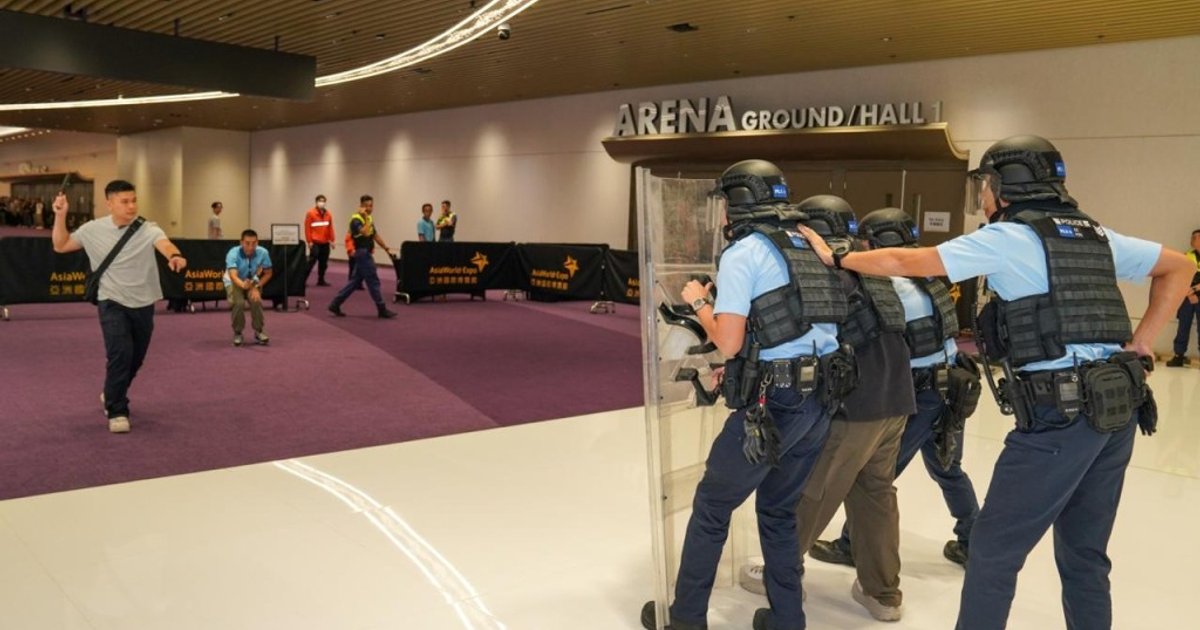 Multi-Agency Counter-Terrorism Exercise at AsiaWorld-Expo Prepares for Year-End International Sports Conference