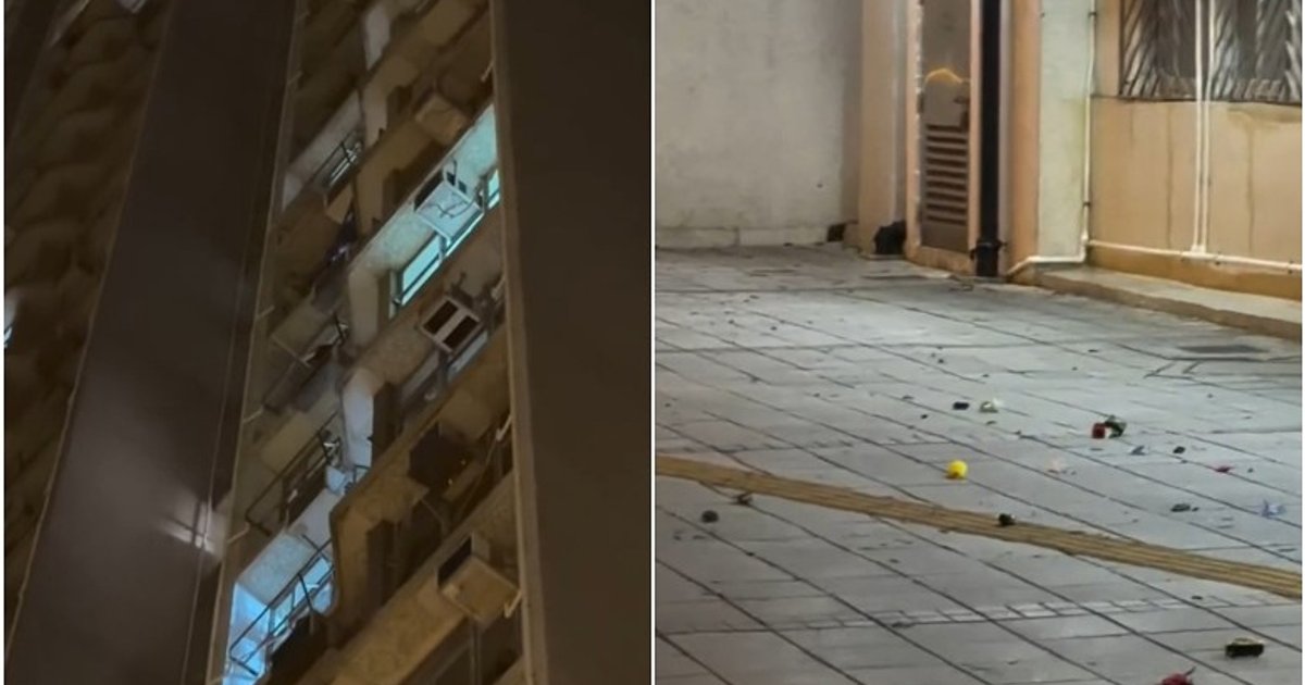 Toys Thrown From Tin Shui Wai Flat Overnight