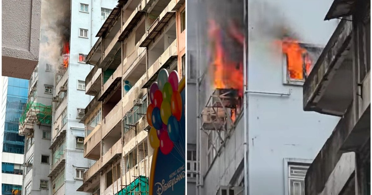 Causeway Bay Hennessy Building Fire Extinguished After Morning Blaze