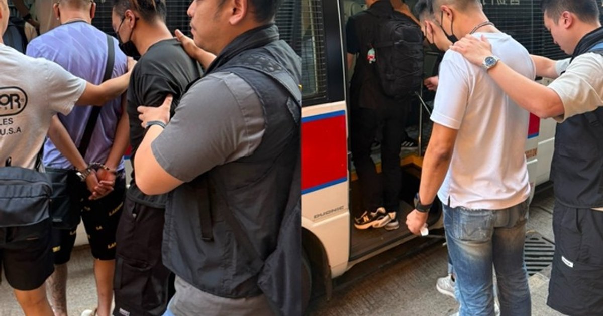 Nine Arrested in Sham Shui Po Fishing-Machine Gambling Den Raid
