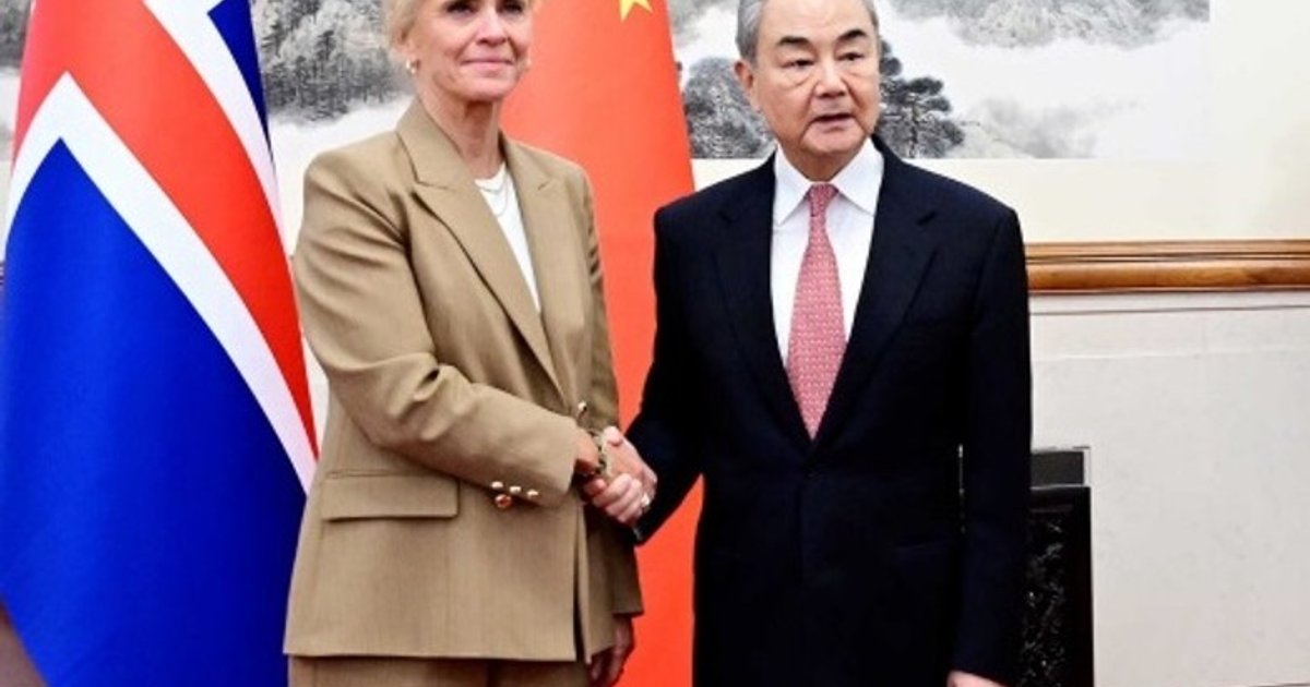 Wang Yi meets Iceland minister in Beijing