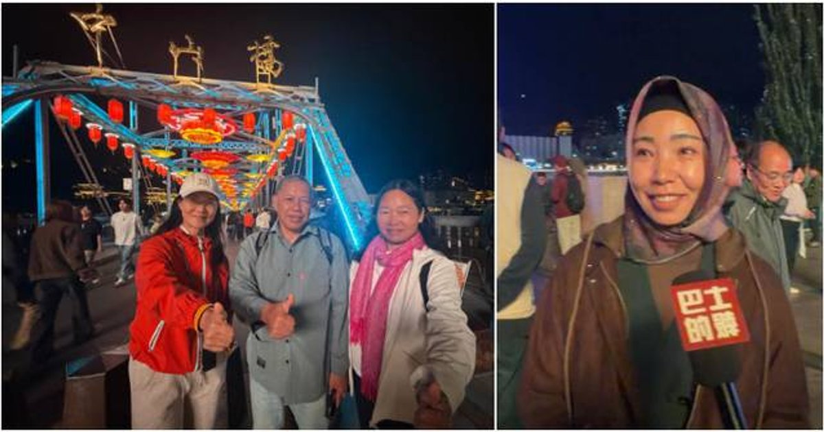 Greater Bay Area Media Delegation Visits Lanzhou's Historic Zhongshan Bridge