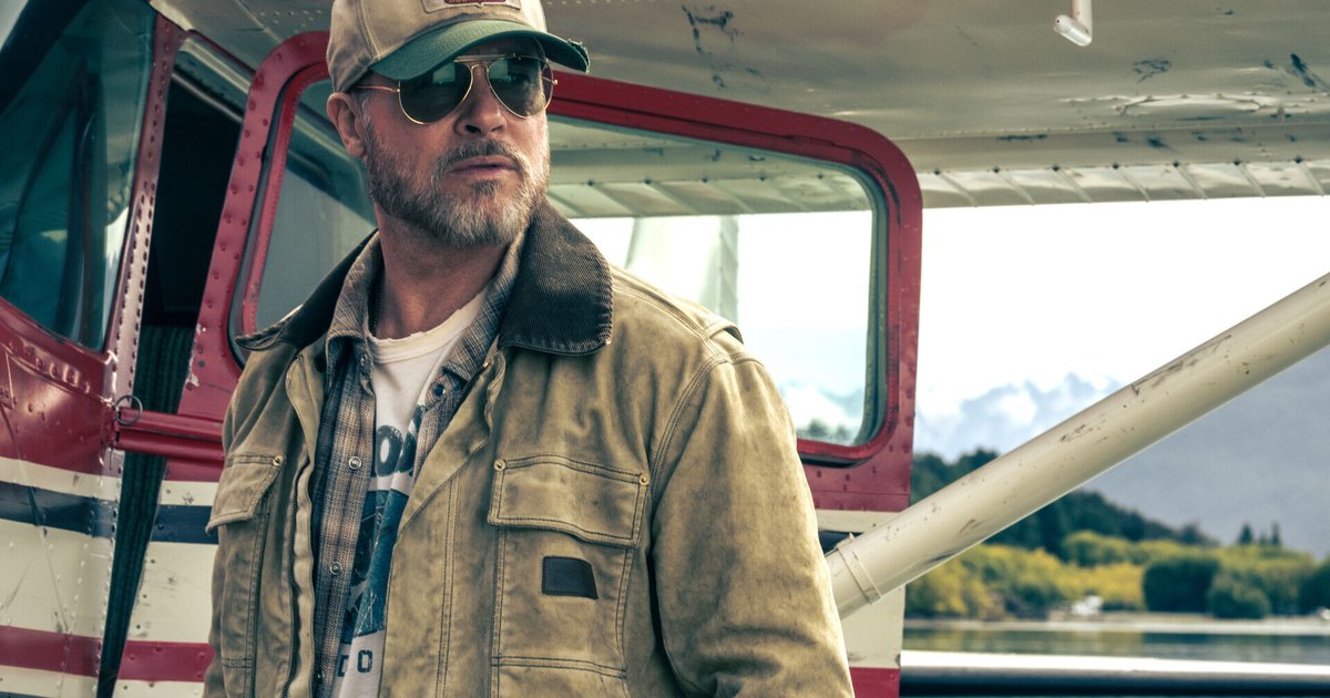 Brad Pitt Braves Harsh Wilderness for 'Heart of the Beast' with Real Dog Co-Star