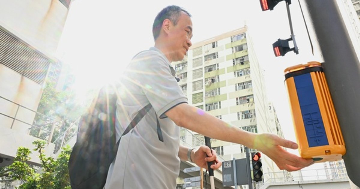 运输署升级逾800个路口声音交通灯 助视障人士安全出行