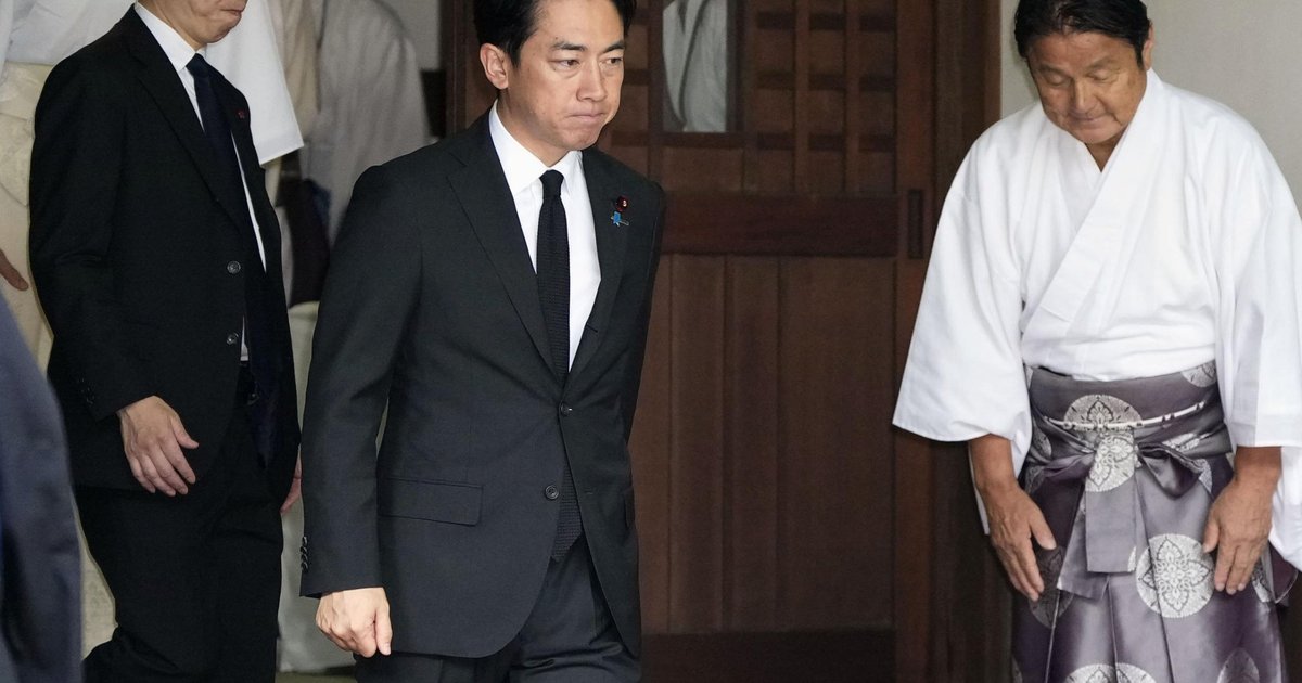 日本大臣八一五戰敗紀念日參拜靖國神社 中韓重申反對立場