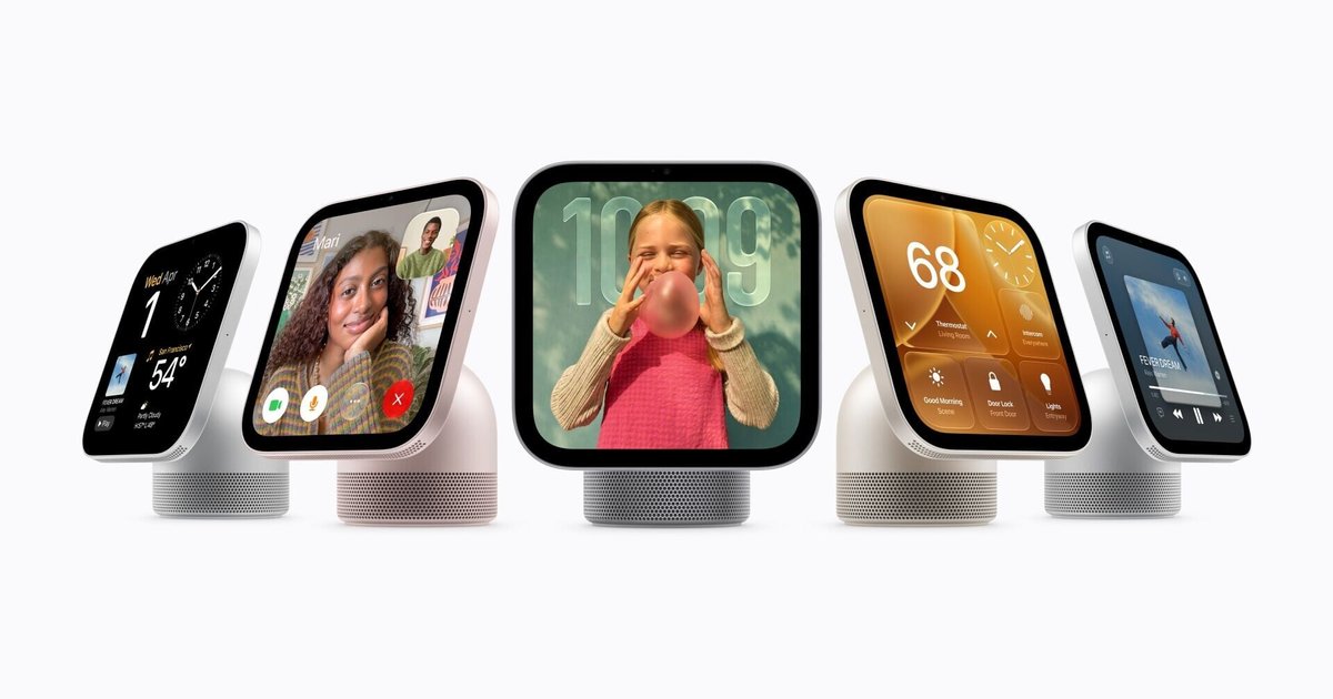 Apple HomeView Smart Home Hub Launches with 7-inch Display, Face ID