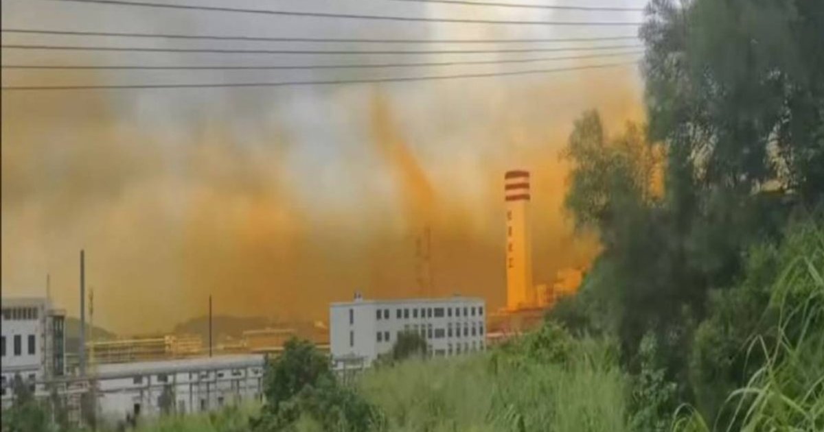 Bromine Leak at Quanzhou Chemical Plant Creates Orange-Hued Sky