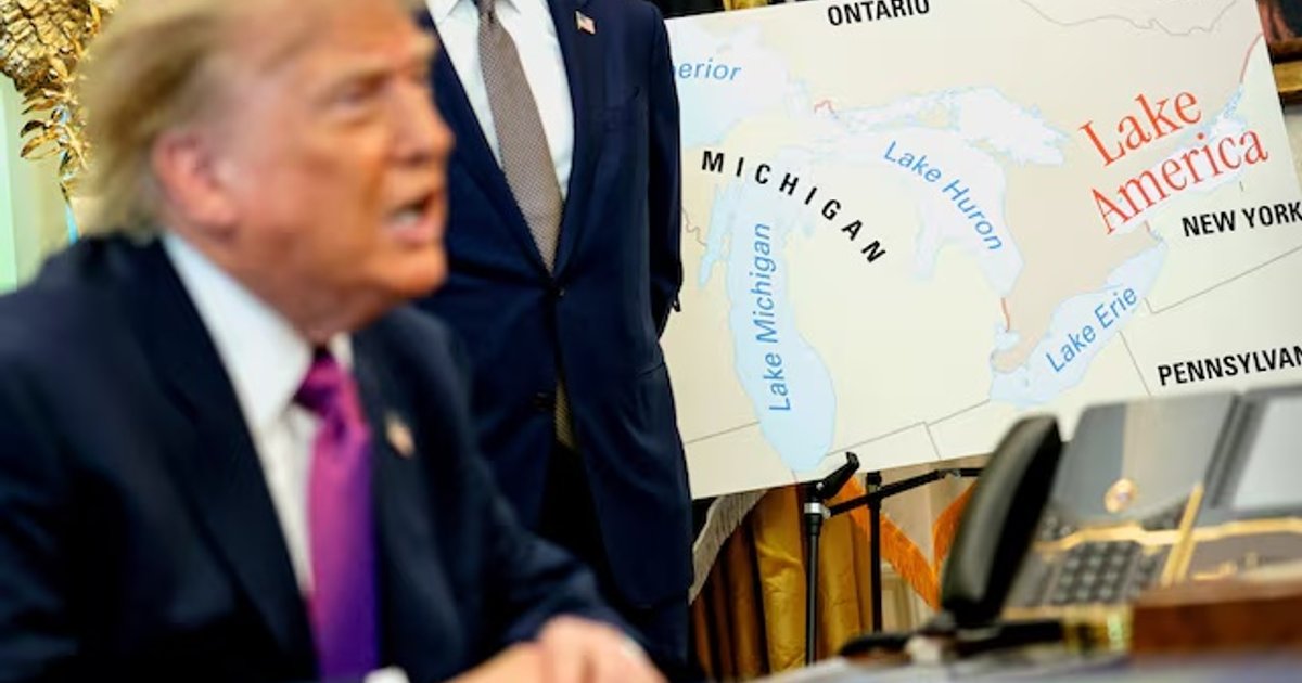 US map apps relabel Lake Ontario as Lake America