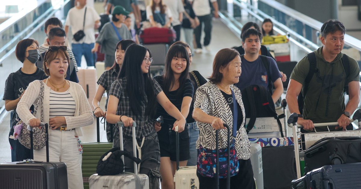 Hong Kong airport passenger traffic surges 10% in first eight months as cargo volumes dip for second month