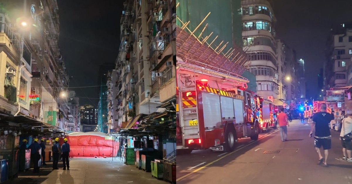 Woman Stands at Height on Ap Liu Street Building for Over 4 Hours