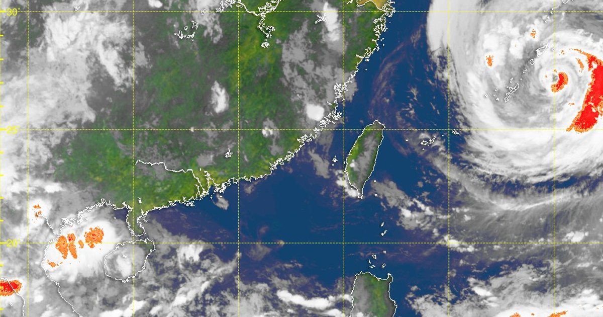 Typhoon Dolphin's Sinking Air to Push Hong Kong to 38°C