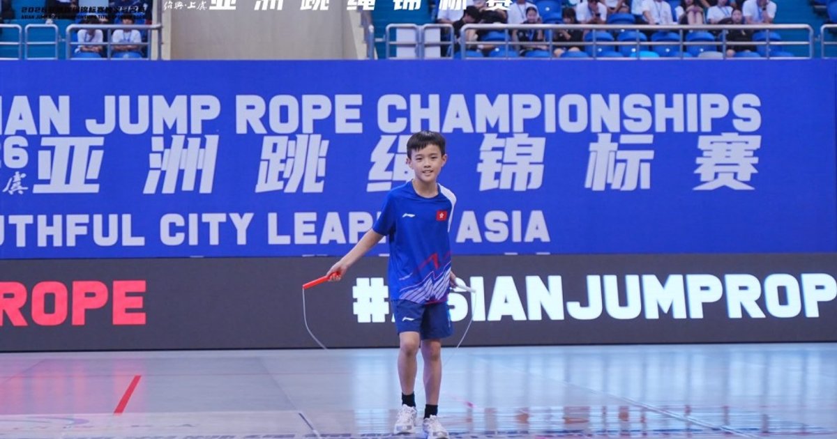 11-Year-Old HK Jump Rope Prodigy Clinches Asia Crown with 'No Pressure' Philosophy