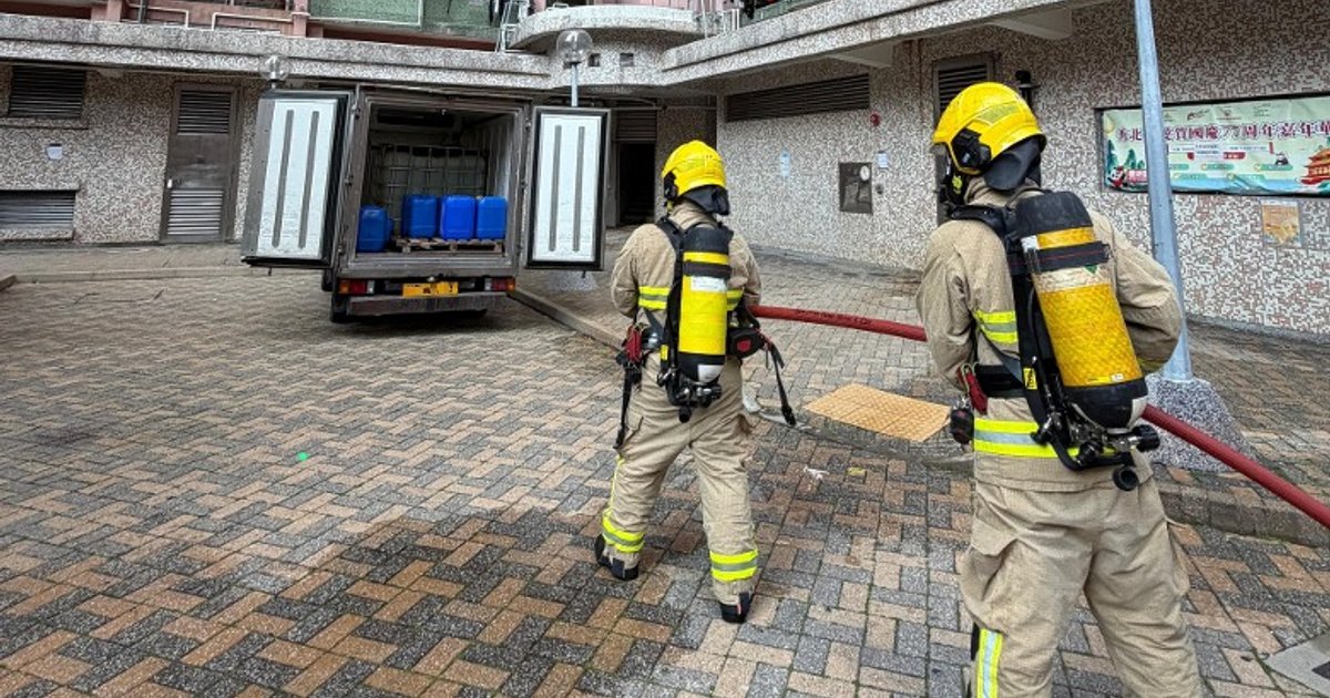 Illegal Mobile Fuel Station Busted at Sau Mau Ping Estate
