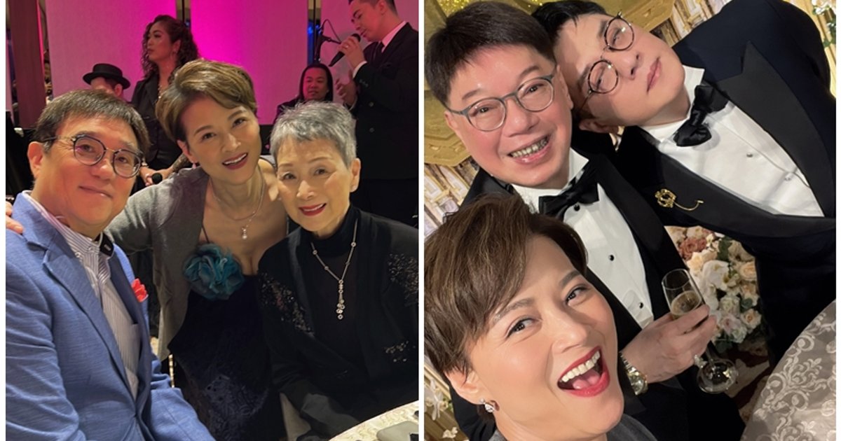 时装大师陈希宝六十寿宴星光熠熠 黄子华罕见现身给足面子