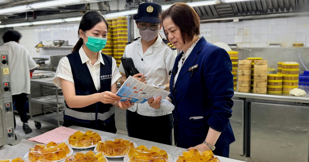 十一黄金周｜食环署加强巡查旅行团团餐食肆　确保食品安全