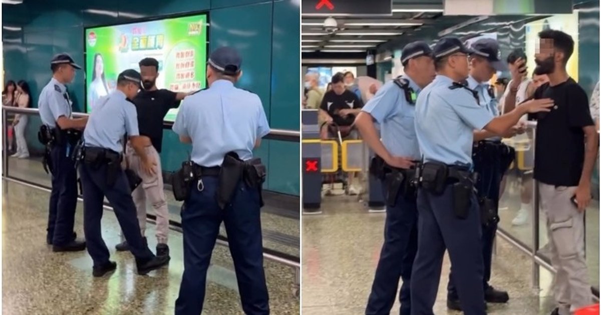 Man Arrested After Abusing Police at Sham Shui Po MTR