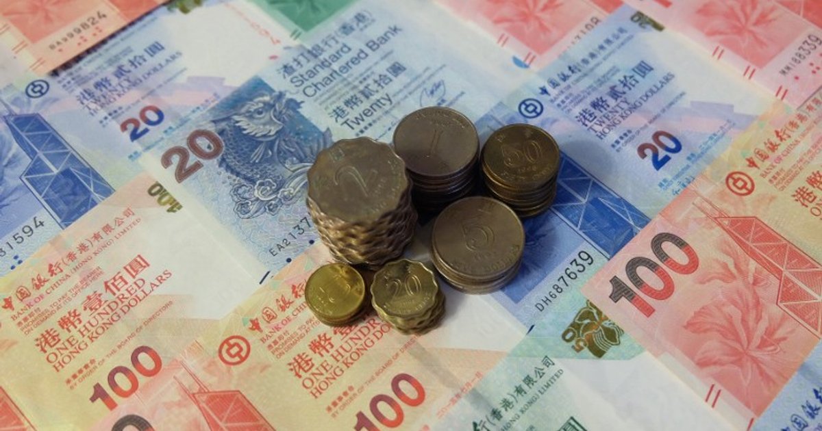 金管局:8月港元存款升2.2% 人民幣存款跌2.1%