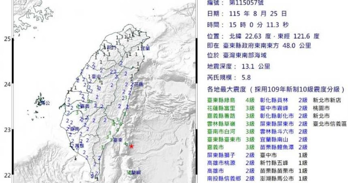 Taiwan Quake Shakes Island, New Taipei Lines Halted