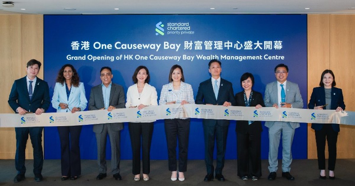 Standard Chartered Opens 7th Wealth Management Centre in Causeway Bay