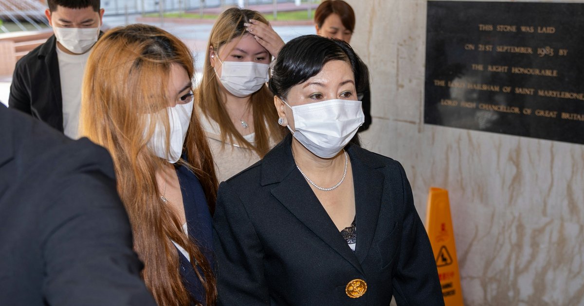Abby Choi’s mother rejects ex-husband’s money claims