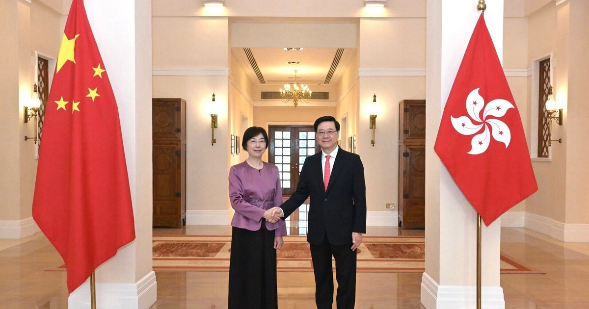 李家超晤亞投行行長鄒加怡 商區域金融合作