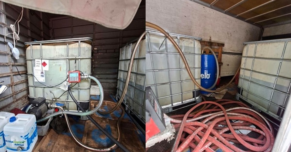 Kwai Tsing Illegal Fuel Sites Busted, Three to Be Charged