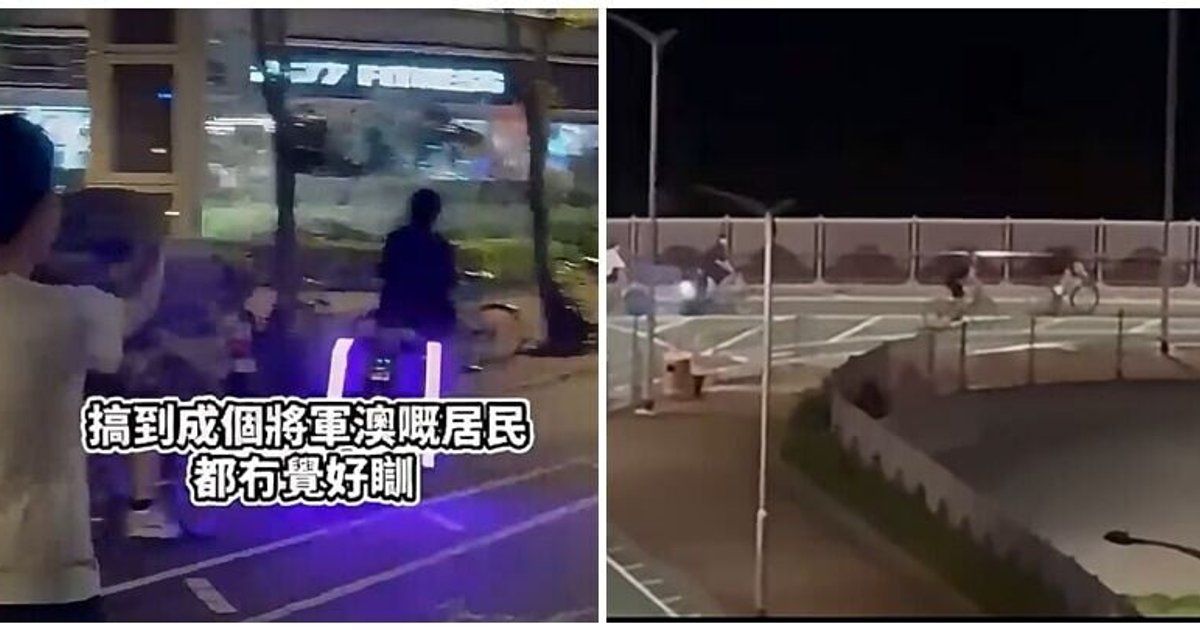将军澳「子弹仔」单车噪音夜袭 区议员张美雄追截举报盼还居民安宁
