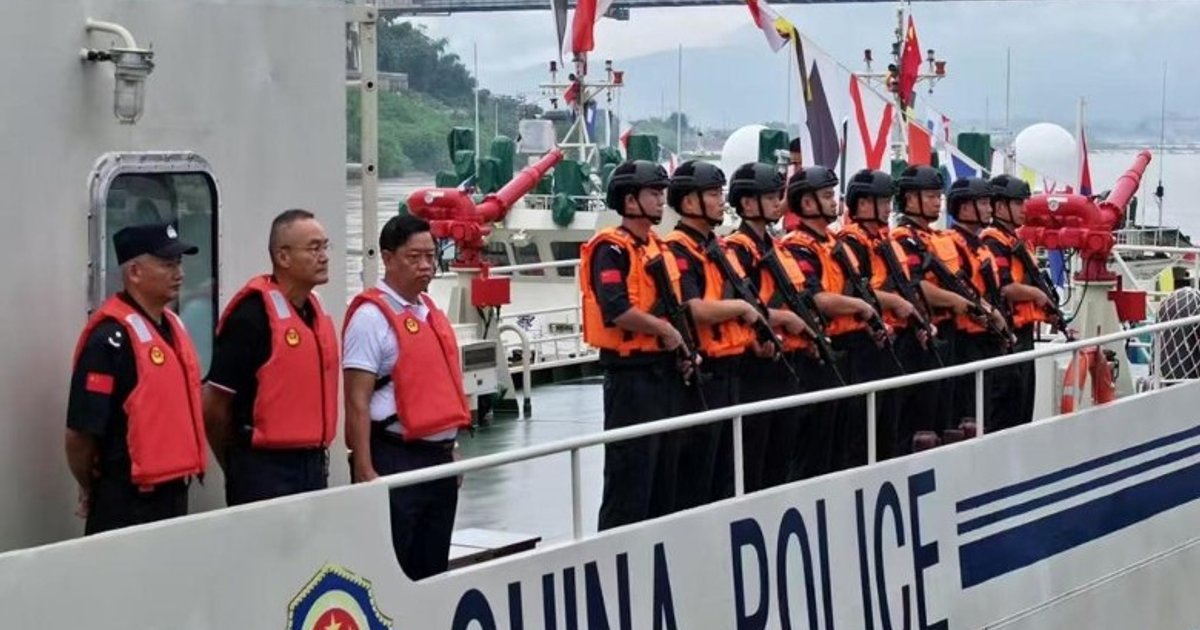China-Laos-Myanmar-Thailand Launch 12-Day Joint Mekong River Patrol
