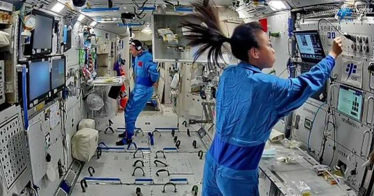神舟二十三号|黎家盈与队友进驻空间站近四个月 完成多项医学检查及科学实验