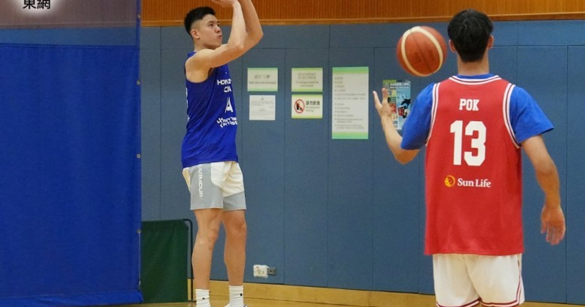 港籃備戰亞洲盃外圍賽 楊博文首度入選大港隊