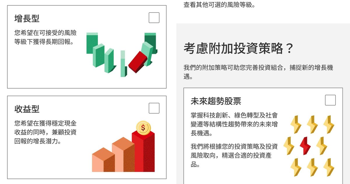 汇丰推出Portfolio+ 助零售投资者建立多元化组合