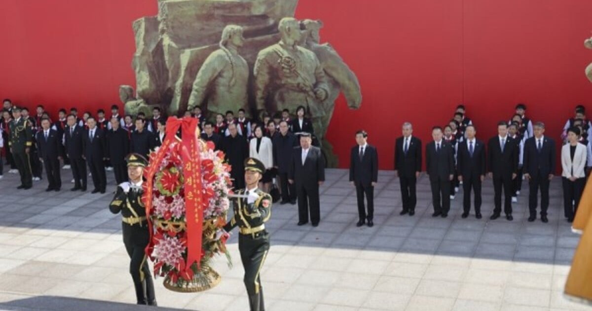 金正恩快閃訪丹東 經新鴨綠江大橋入境