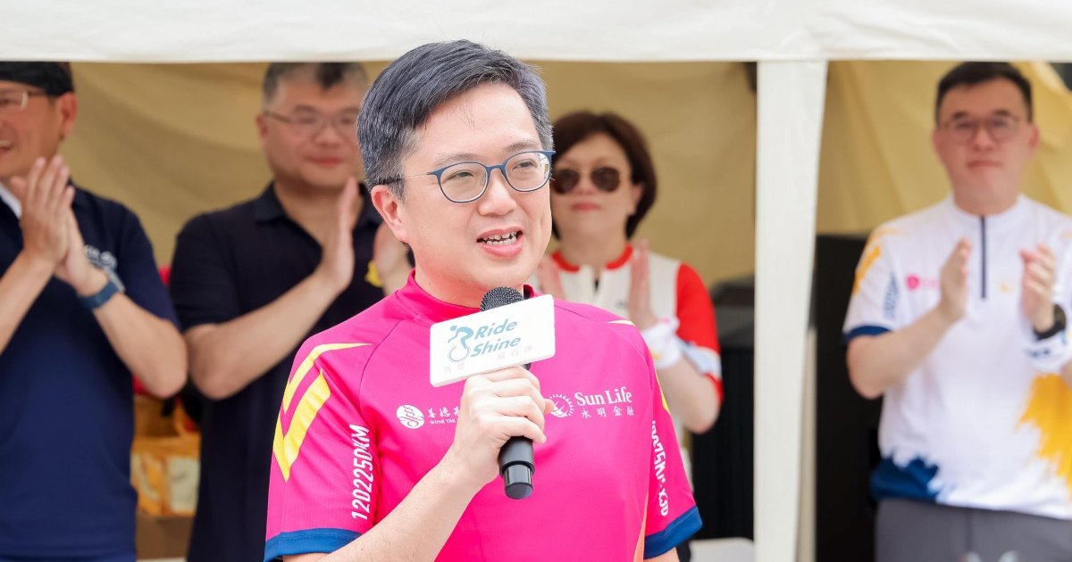 Smart Cycling Charity Event Takes Off at Hong Kong Airport to Celebrate Handover Anniversary