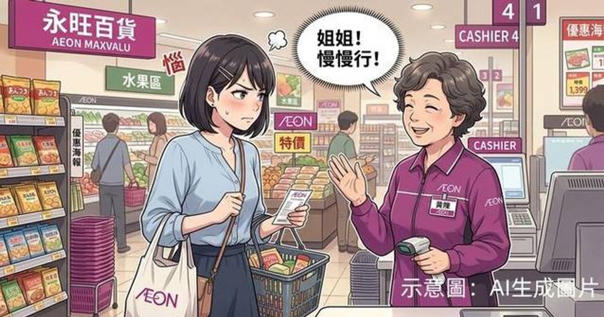 AEON manager praised after “sister” complaint reply