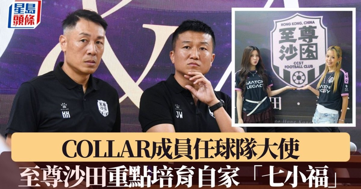 港超聯升班馬至尊沙田公布新季班底　COLLAR成員任球隊大使