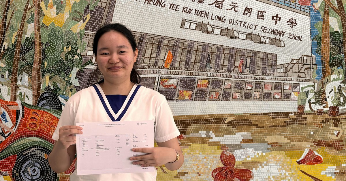 DSE｜元朗鄉中超狀元孫菀青覆核成功稱喜出望外　溫書借助AI解MC題