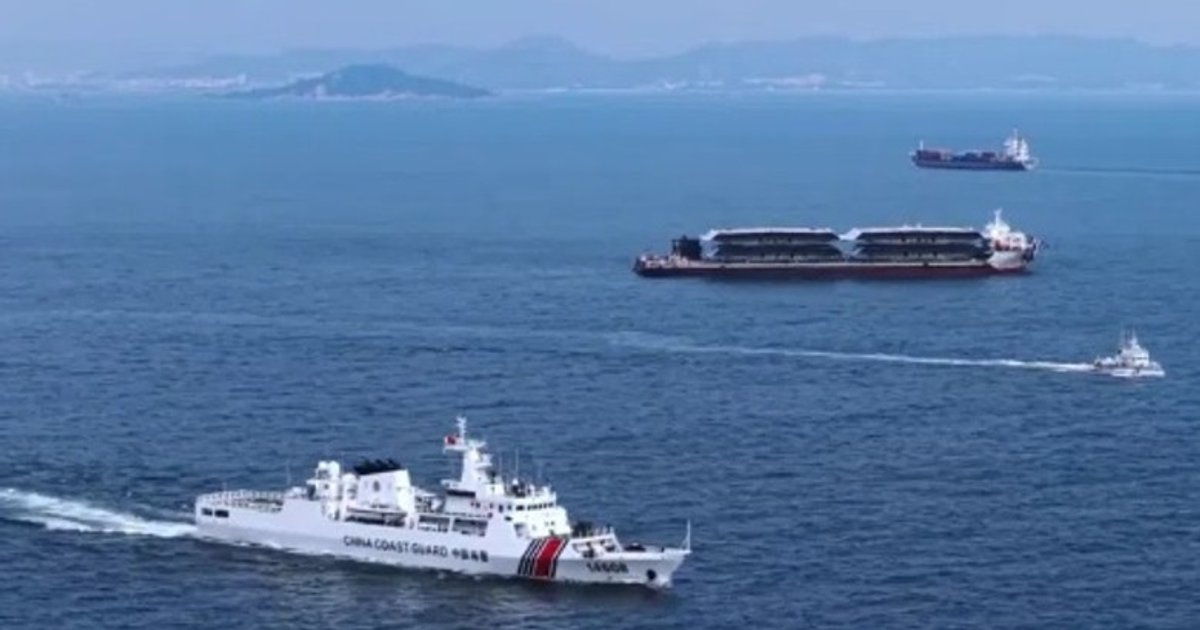 中国海警续巡台湾以东及金门附近海域