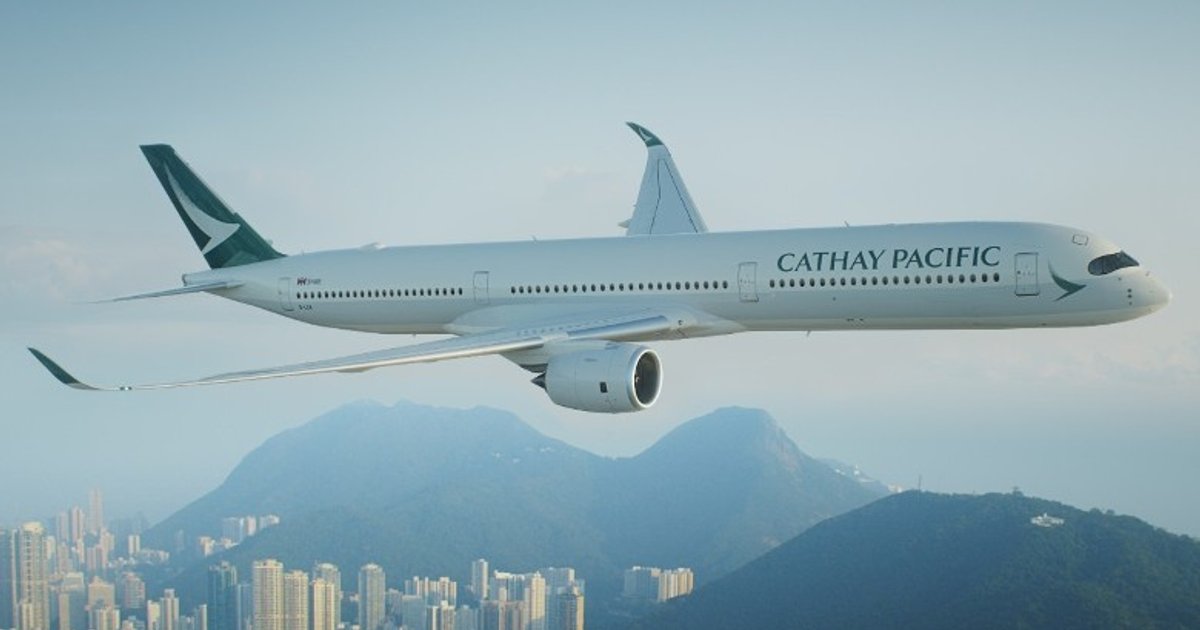 Cathay Pacific July Passenger Volume Climbs 9%, HK Express Rises 10%