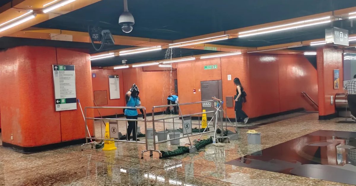 Drainage Incident Forces Closure of Four MTR North Point Exits